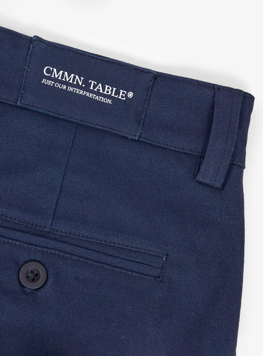 Drill Navy Short